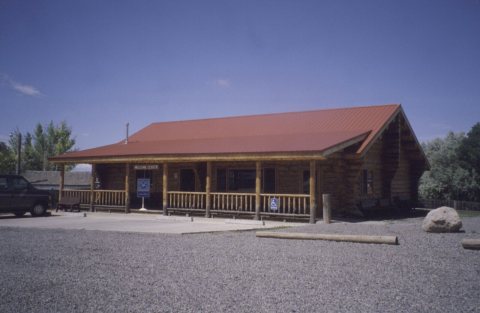 Grand Mesa Scenic and Historic Byway - Cedaredge Welcome Center on a Clear Day