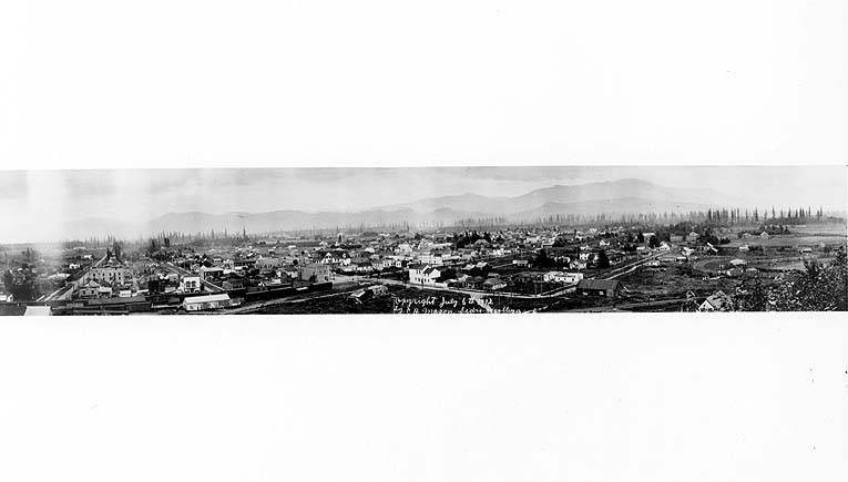 Sumas panorama, Washington, approximately 1912