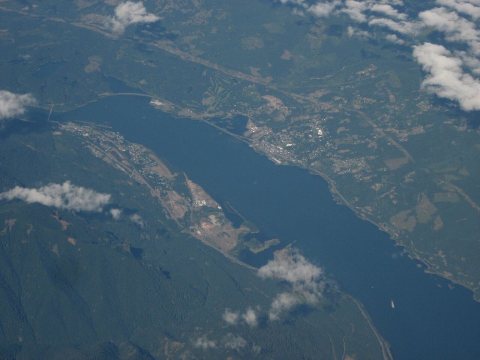 Columbia River at Washington-Oregon Border
