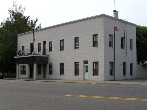 Oroville, WA - Old Hotel Radbourn