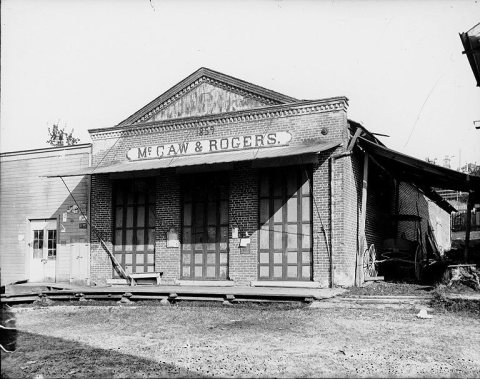 McCaw and Rogers Building, Steilacoom, Washington, ca. 1906