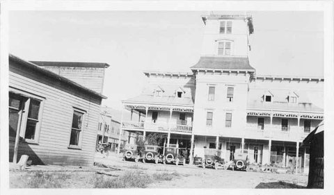 Okanogan Bureau Hotel, Okanogan, Washington, 1921-1922