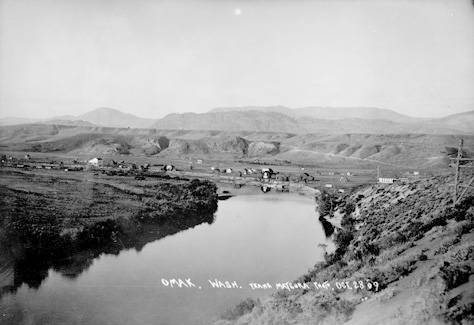 Omak skyline 1909