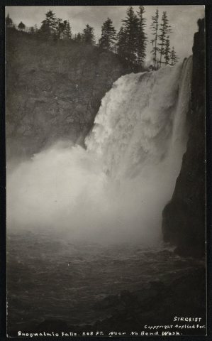 Snoquaimie Falls, 268 Ft. near No. Bend, Wash