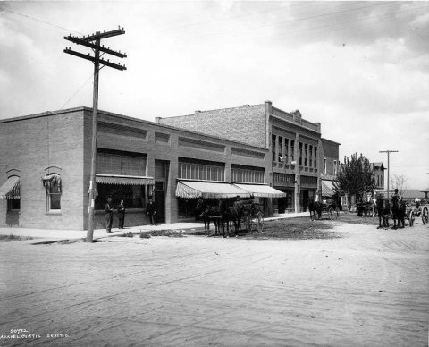 Grandview, Yakima Co., with the Grandview State Bank