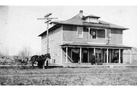 Hotel Grandview, Grandview, Washington, ca. 1909