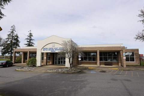 Battle Grounds, Washington, United States Post Office, March 2020