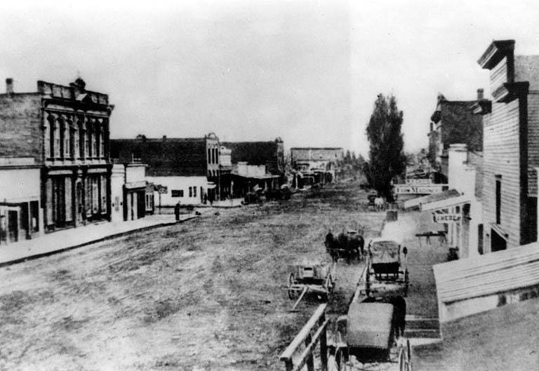 Main St., Walla Walla, in 1877