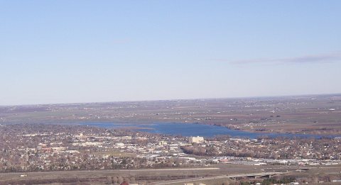 Richland WA From Badger Mountain