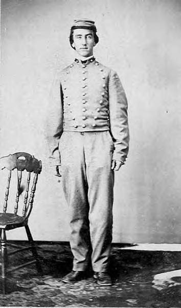 Portrait of Cadet Charles T. Embry, carte-de-visite photograph, 1867