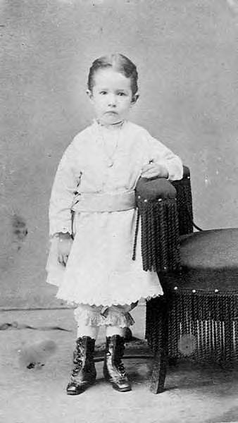 Portrait of a child, carte-de-visite photograph, circa 1860-1867