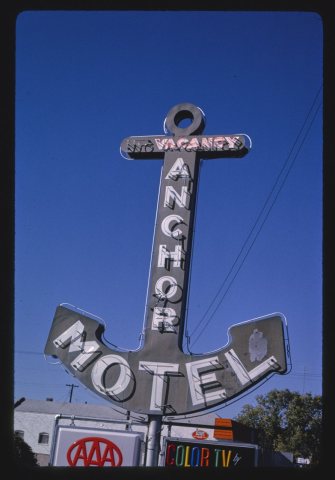 Anchor Motel sign