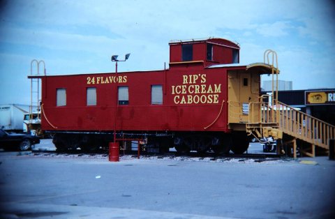 Rip's Ice Cream Caboose