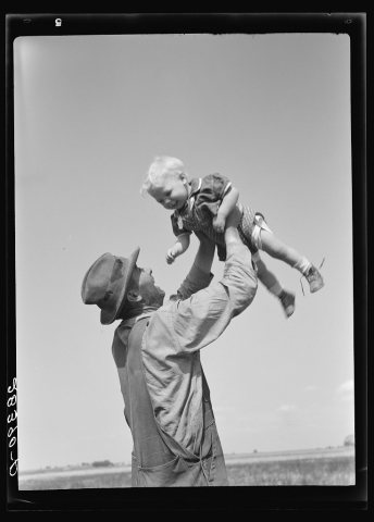 Untitled photo, possibly related to: Mr. Calvin Brown and grandson