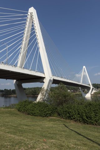 The Bridge of Honor, commonly known as the Pomeroy-Mason Bridge is a cable-stayed bridge over the Ohio River between Po…