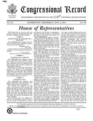 Congressional Record - 2016-07-06