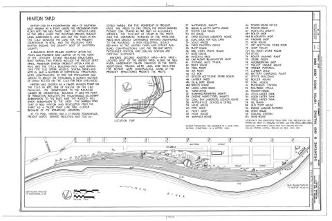 HAER WVA,45-HINT,1- (sheet 1 of 1) - Chesapeake and Ohio Railroad, Hinton Yards