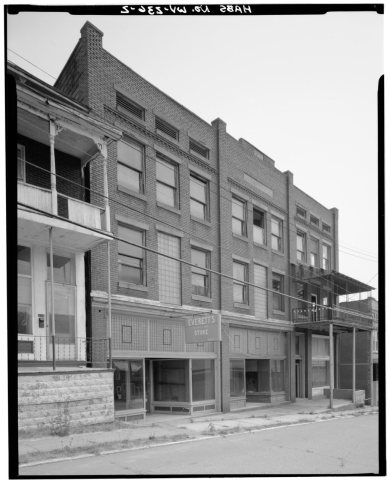 View North, South Front - McGinnis Hotel, 204 Collins Avenue