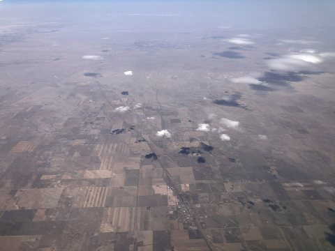 2022-03-24 18 16 53 UTC minus 6 View north along U.S. Route 85 in western Weld County, Colorado and southern Laramie Co…