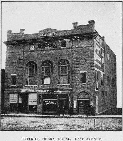 Cottrill Opera House Thomas WV ca 1906