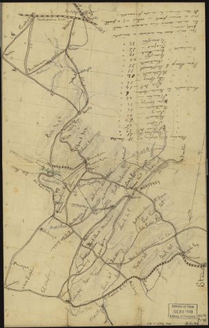 Sketch of western Virginia and eastern West Virginia, between Staunton and Clarksburg