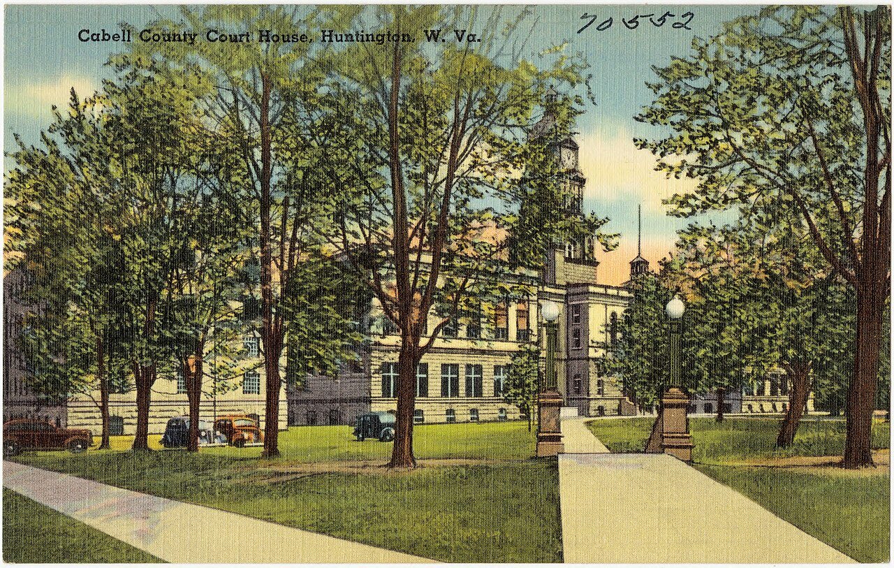 Cabell County Court House, Huntington, W. Va (70552)