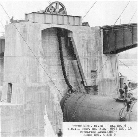 Floodgate roller