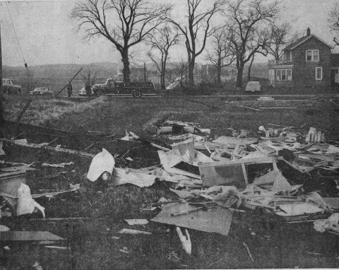Eden Mobile Home after tornado