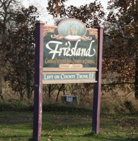 FrieslandWisconsinSignWIS33