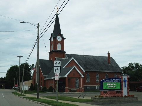 Gillett Wisconsin - church