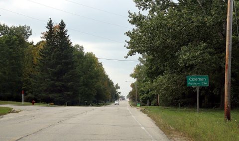 ColemanWisconsinSign