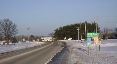 Wild Rose sign