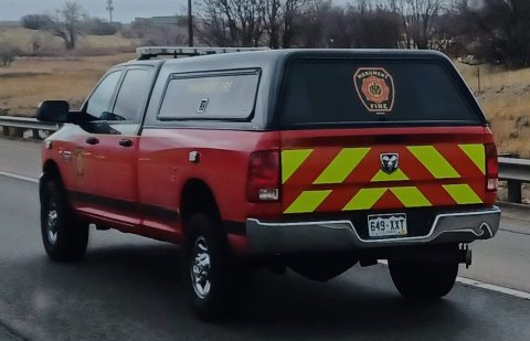 Monument Fire truck, Monument, CO 2023-04-14