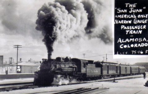 San Juan Express Denver and Rio Grande Western