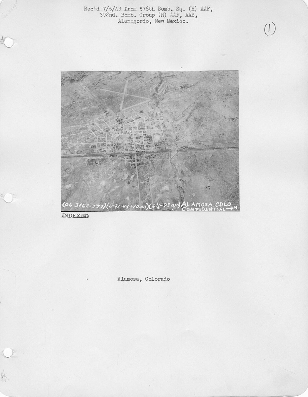 Colorado - Alamosa through Cheyenne Mountain