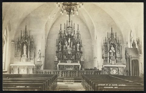 Interior of St. Mary's Church