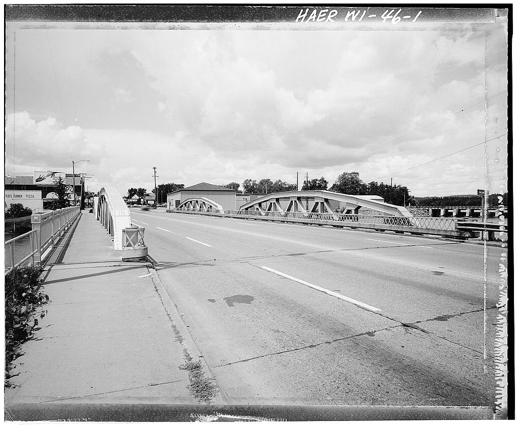 Eau Claire River Bridge, Spanning Eau Claire River, on U.S. Highway 51B