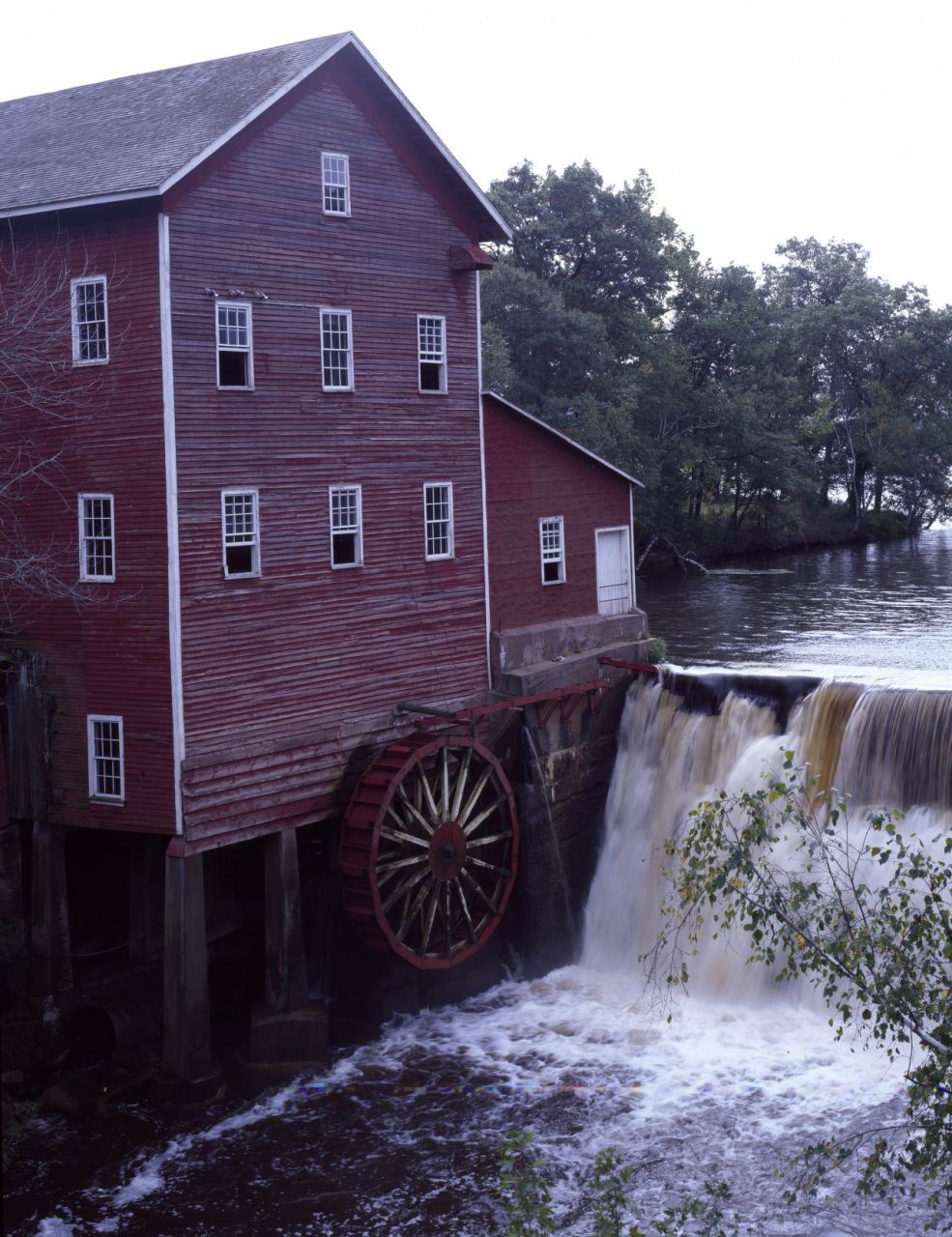 Dell's Mill, built in 1864, operated as a flour and feed mill for more than 100 years before becoming a museum