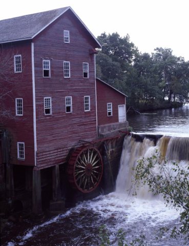Dell's Mill, built in 1864, operated as a flour and feed mill for more than 100 years before becoming a museum