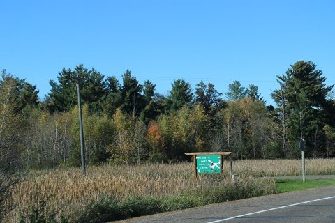 Amery Wisconsin Municipal Airport entrance