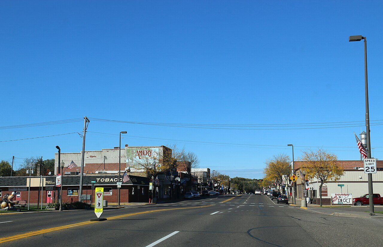 Amery Wisconsin Downtown 2 WIS46