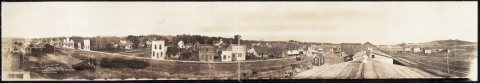 Bird's eye view of Boyceville, Wis