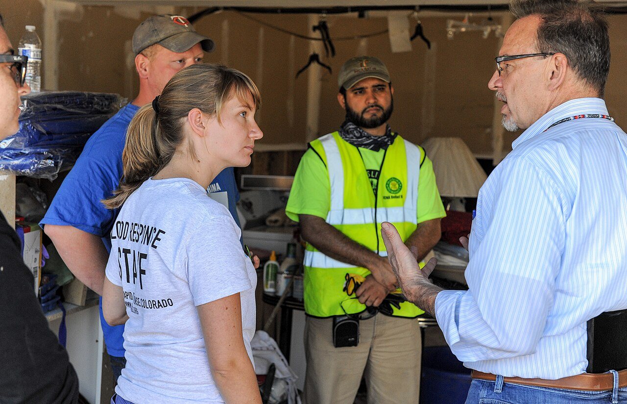 Evans, Colo., September 25, 2013 -- Rev. David Myers, Department of Homeland Security's Center for Faith-based & Neighb…