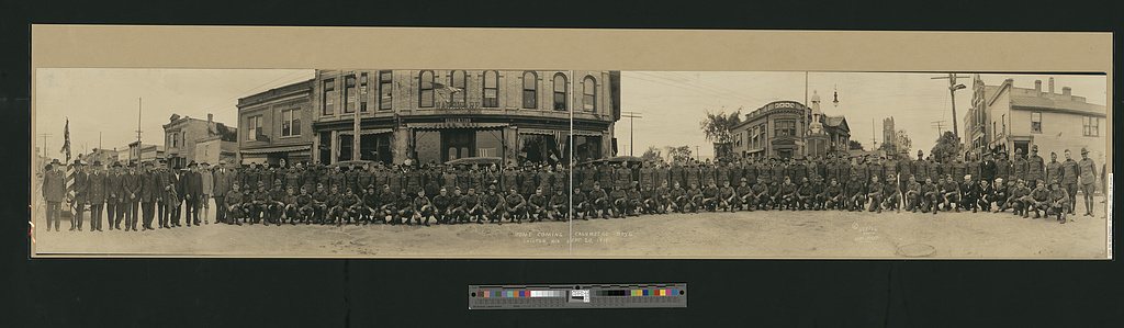 Home coming, Calumet Co. boys