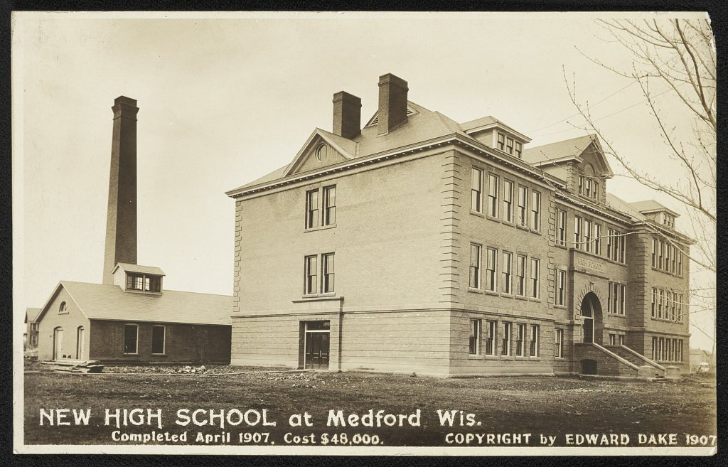 New High School at Medford, Wis
