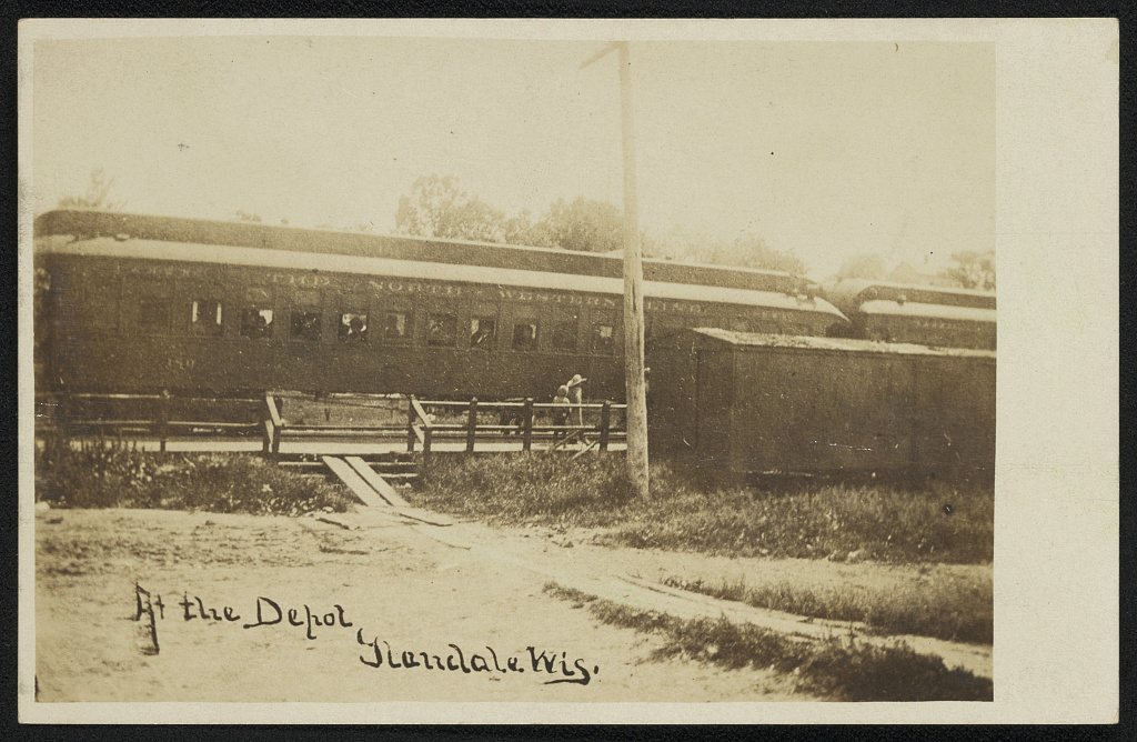 At the depot