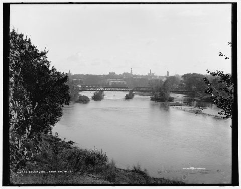 Beloit, Wis. from the bluff