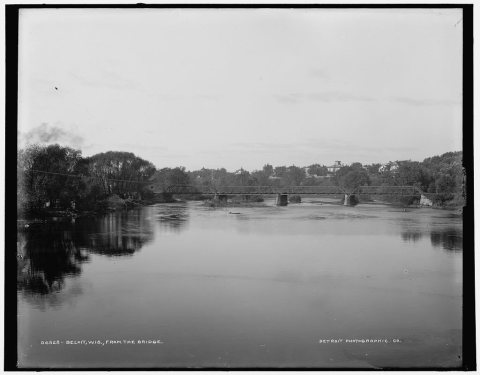 Beloit, Wis. from the bridge