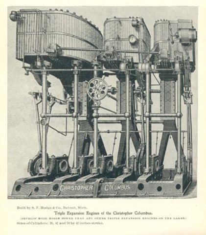 Christopher Columbus whaleback ccengine rectified