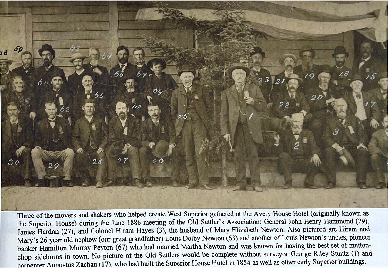 General John Henry Hammond with founders of